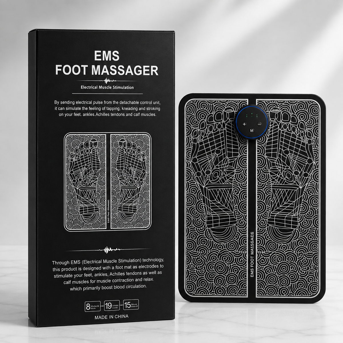 Masseur électrique pour les pieds