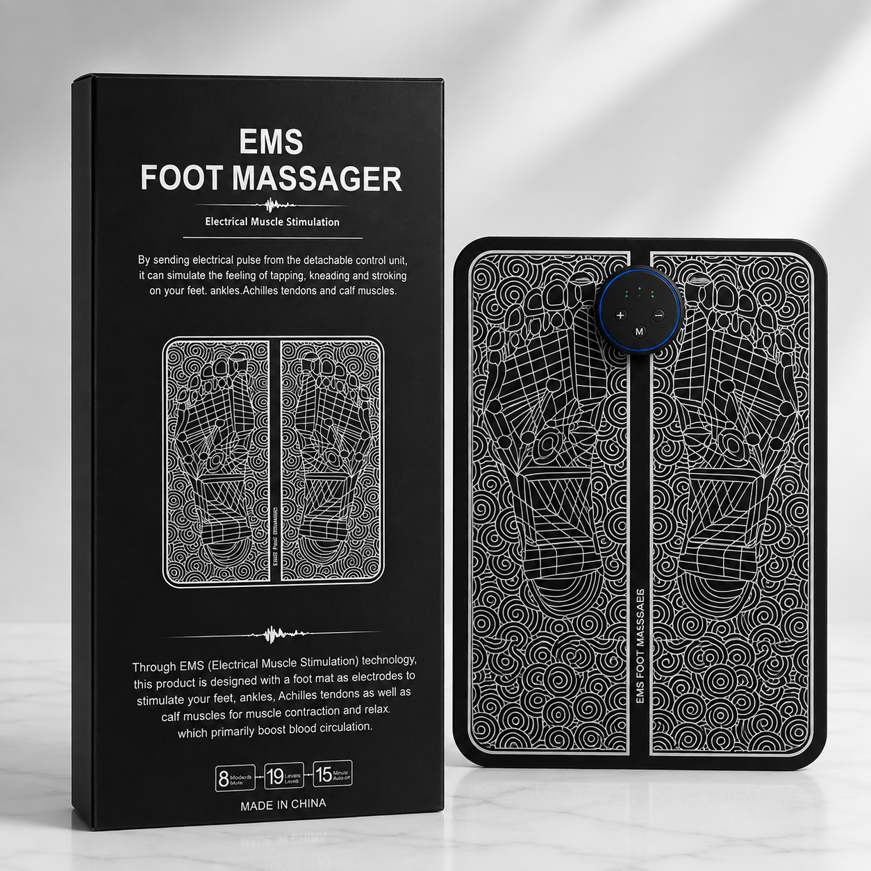 Masseur électrique pour les pieds