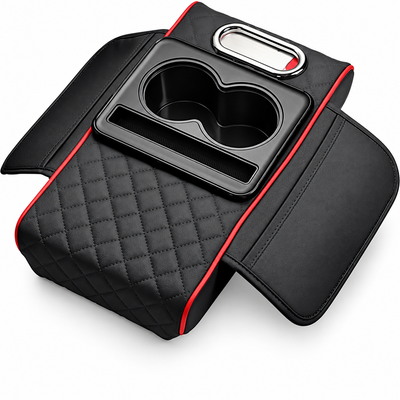 Organisateur de Voiture avec Accoudoir et Porte-Gobelets