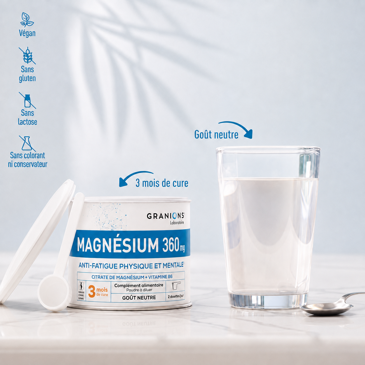 Magnésium Anti-fatigue physique & mentale