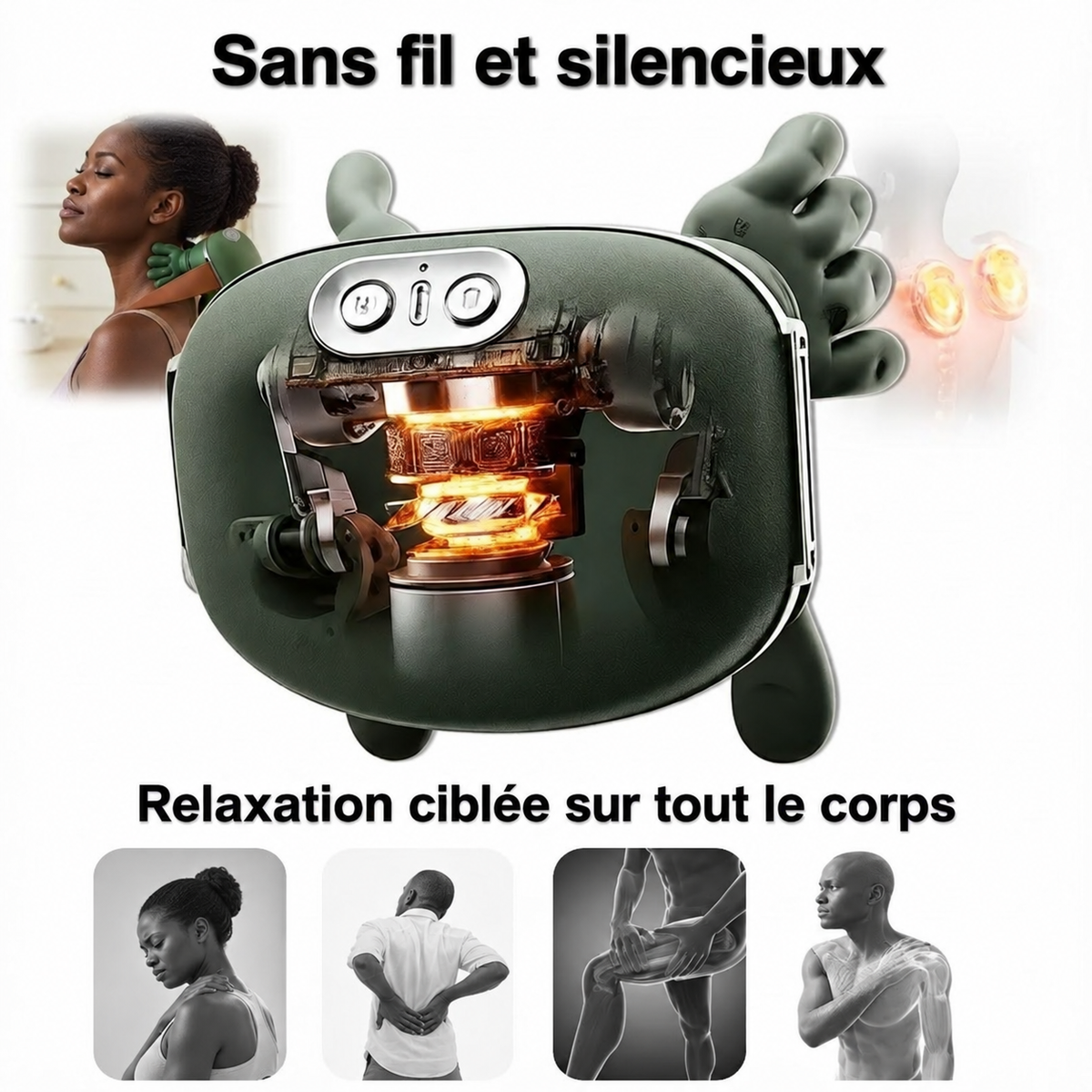 Masseur Siasoo pour nuque et épaules