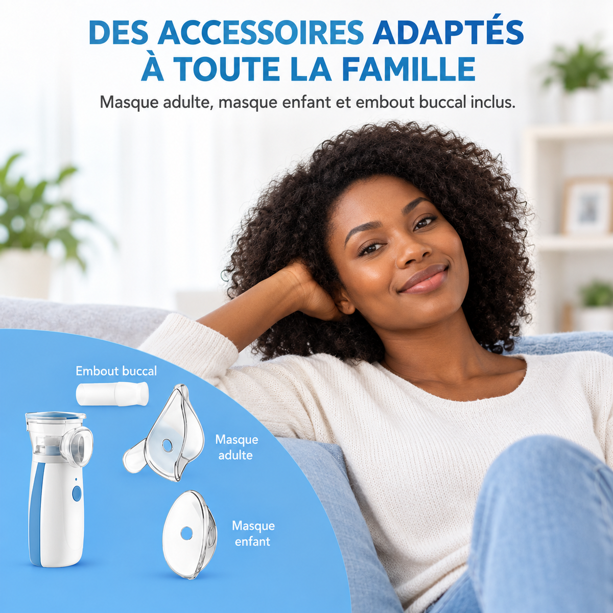 Nébuliseur portable à microgrille