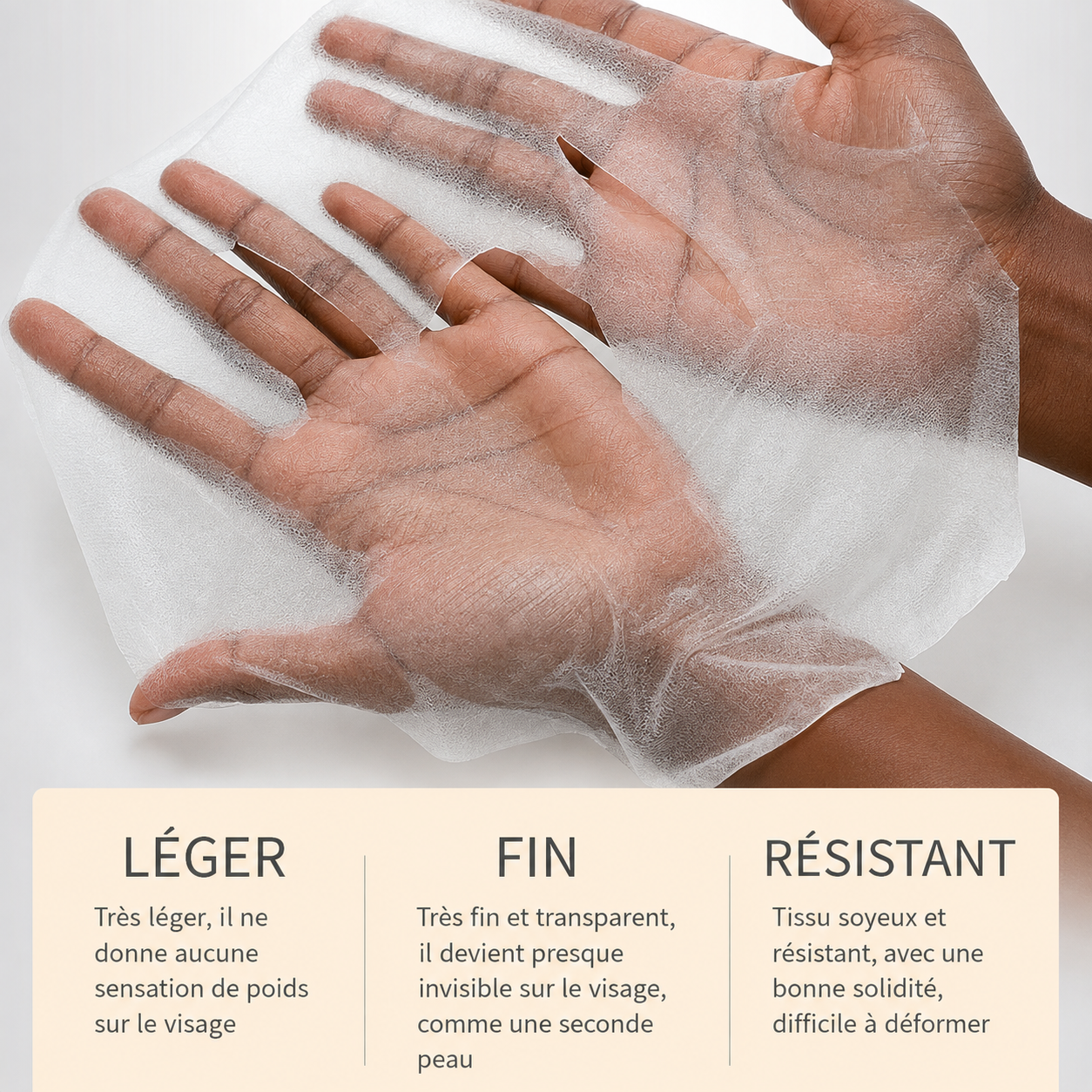 Masque facial au curcuma boîte complète