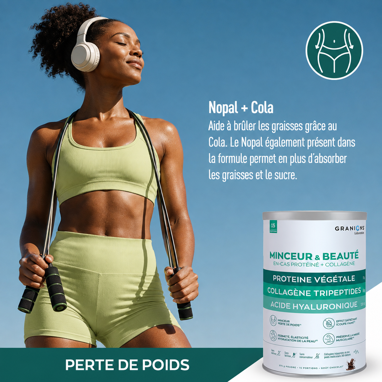 Minceur & Beauté Protéine végétale goût Chocolat