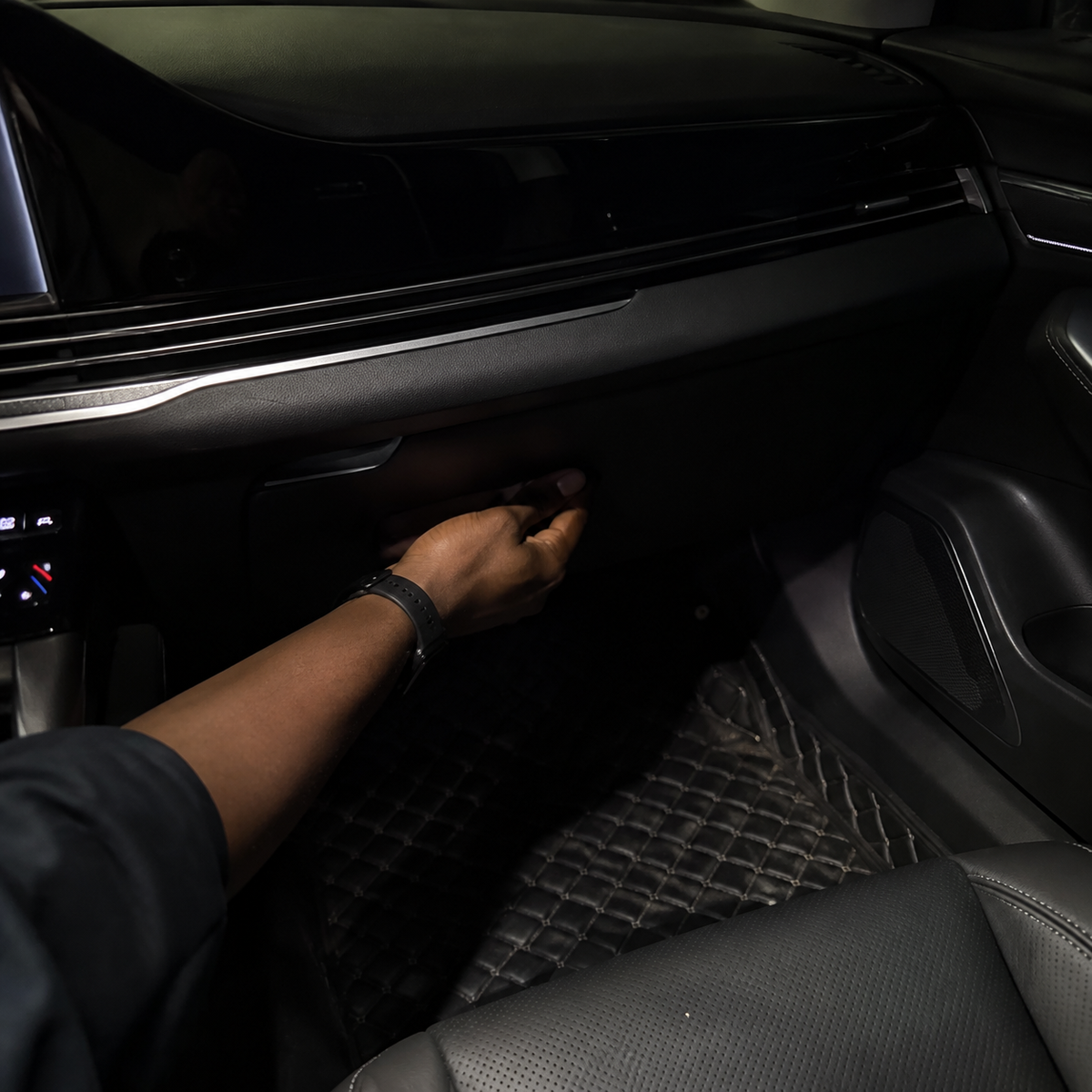 Où l'installer dans la voiture