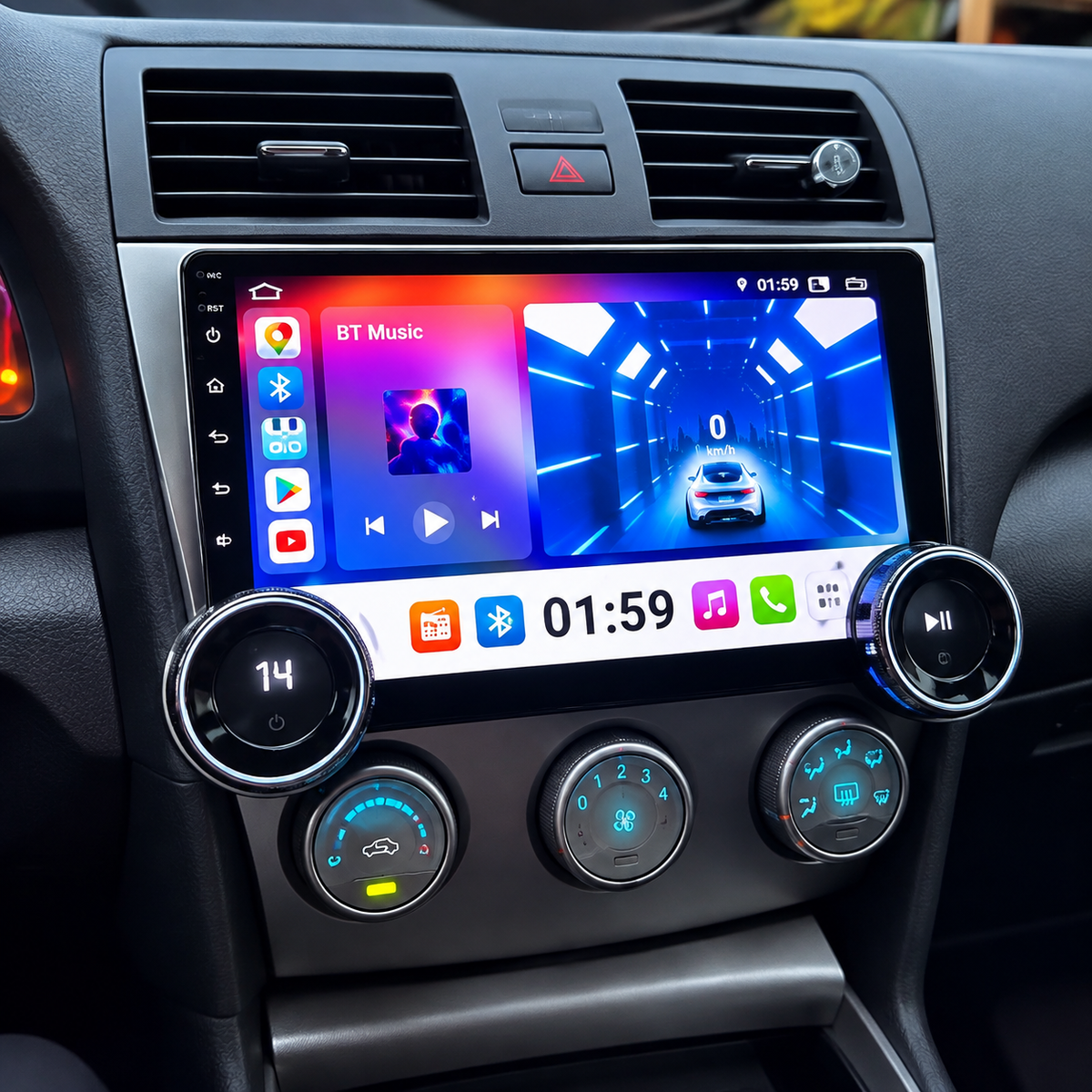 Écran de voiture (Compatible iPhone & Android)
