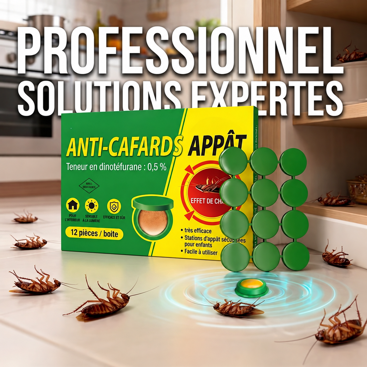 Gel Anti-Cafard Professionnel
