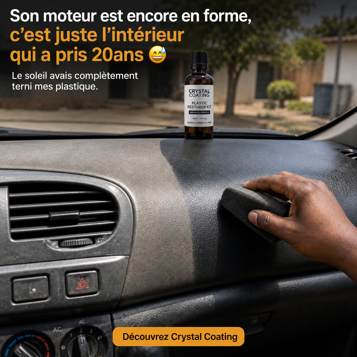 Crystal Coating - Rénovateur Plastique Auto