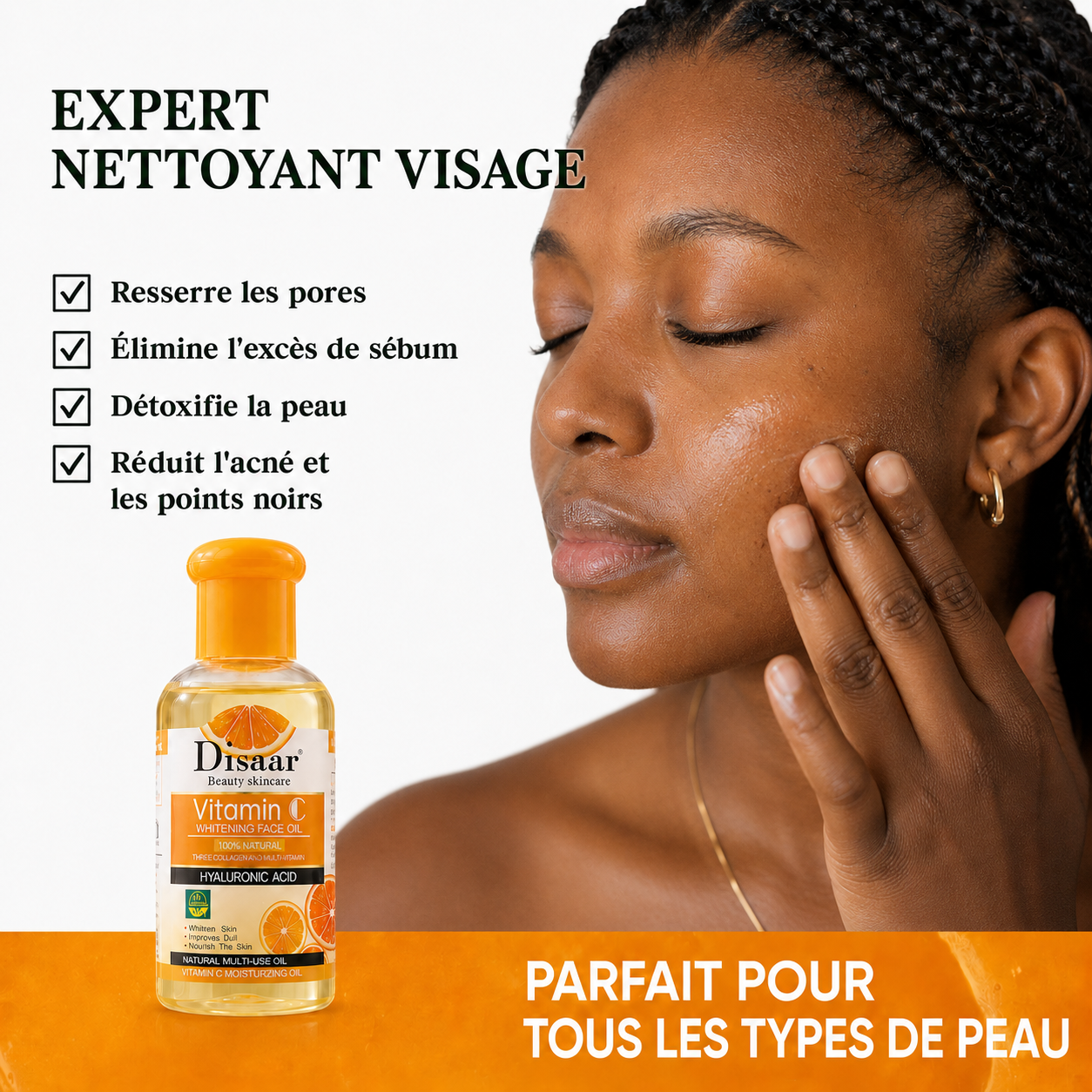 Huile visage Disaar à la vitamine C