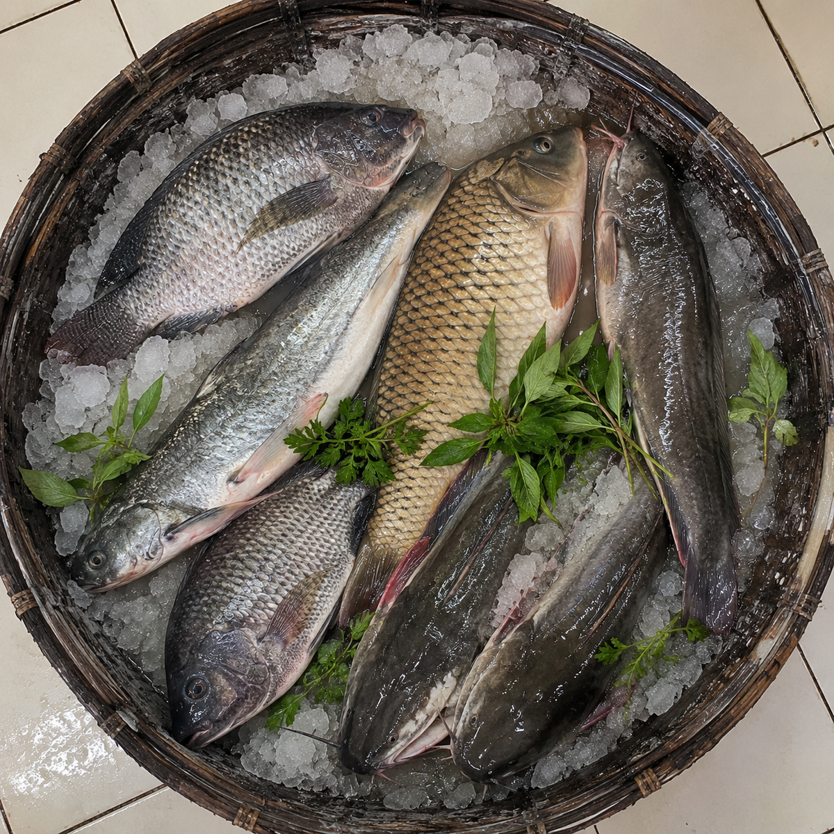 Goûtez la fraîcheur de nos poissons !