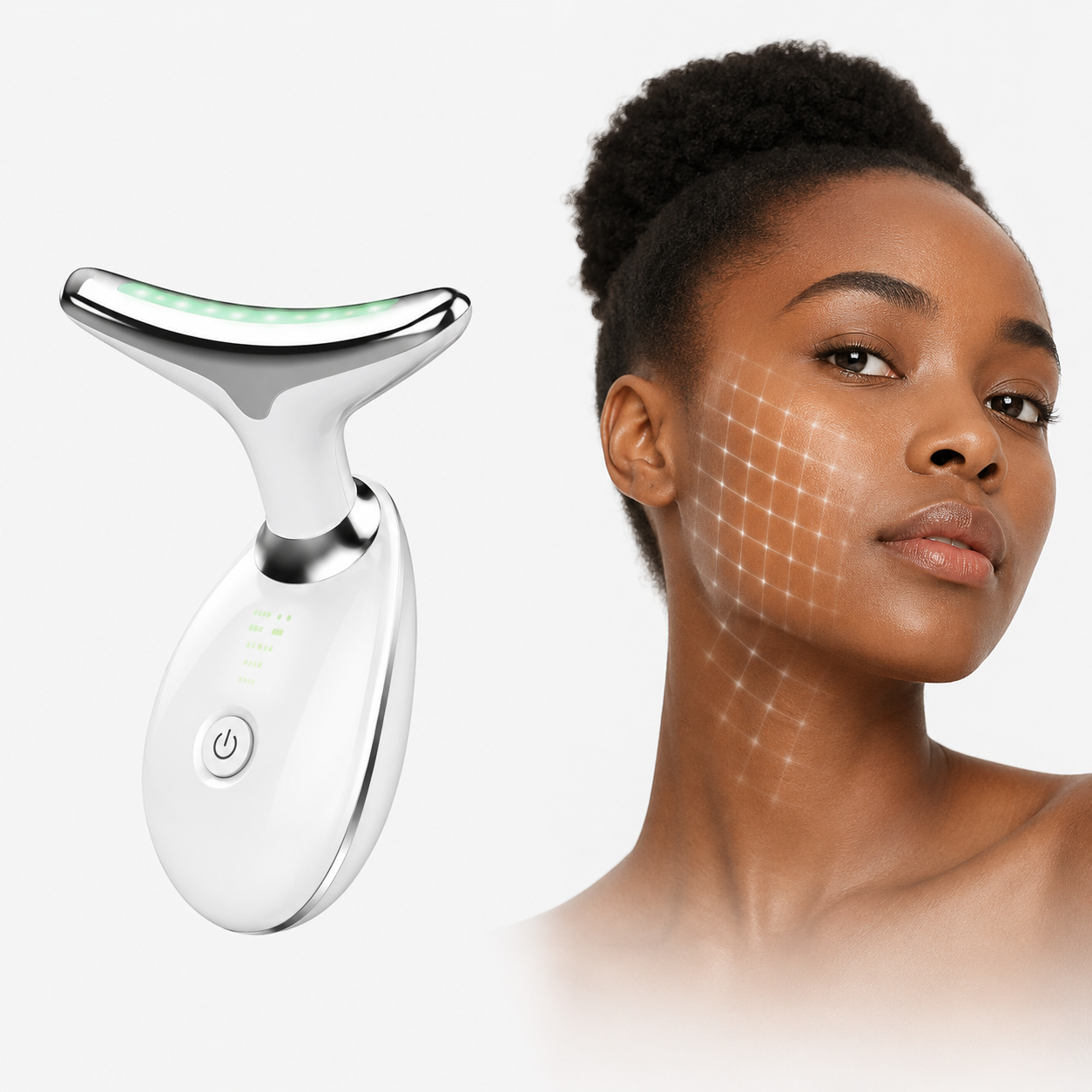 Soin facial LED
