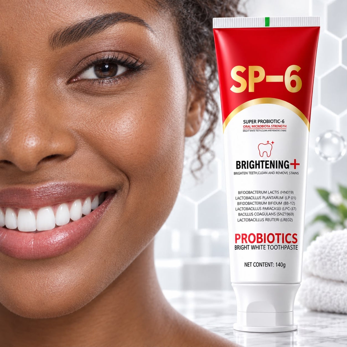 Dentifrice ultra blanchissant Probiotiques