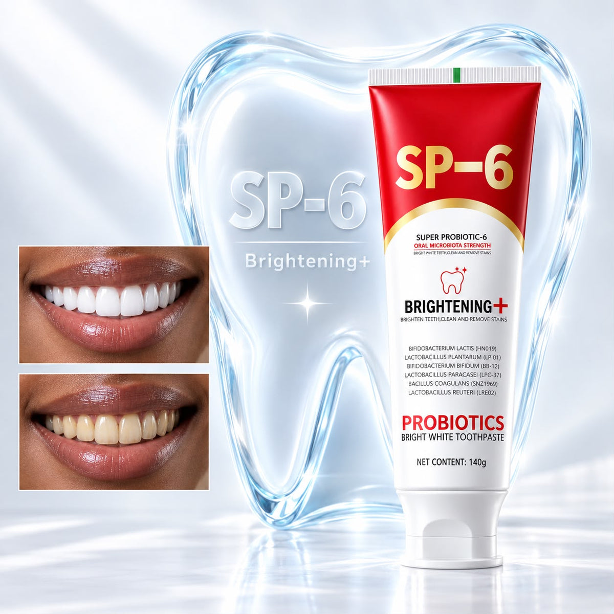 Dentifrice ultra blanchissant Probiotiques